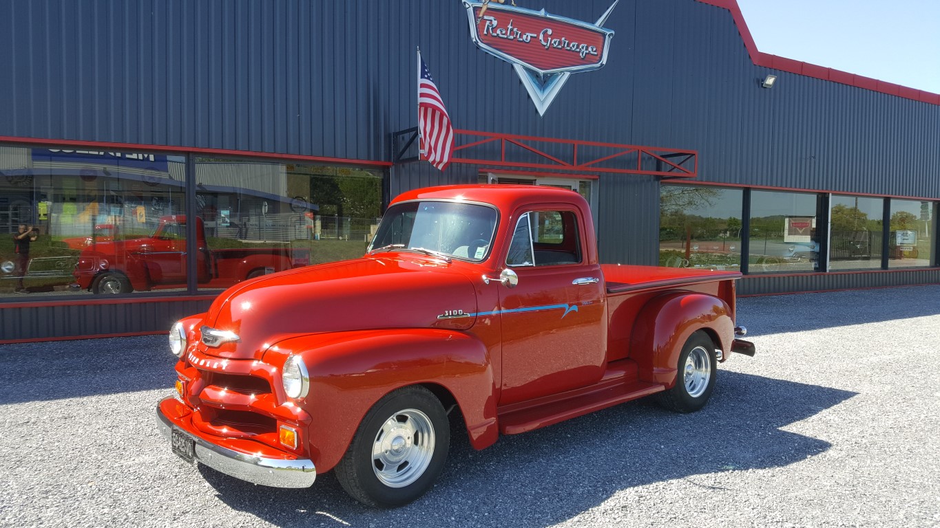  pick-up Chevrolet 3100 de 1954