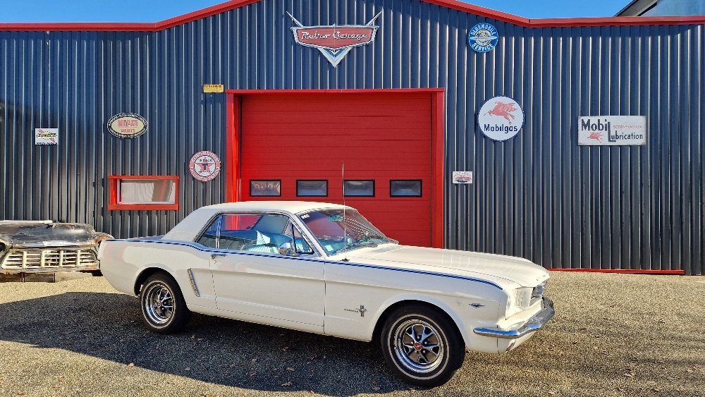 MUSTANG PONY 1965 V8 AMERICAINE DE COLLECTION